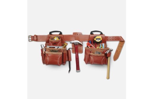 Pro Worker Leather Combo Tool Belt